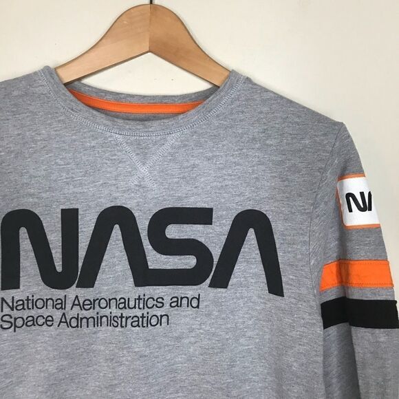 NASA Sz M Crew Neck Sweater - Picture 3 of 5